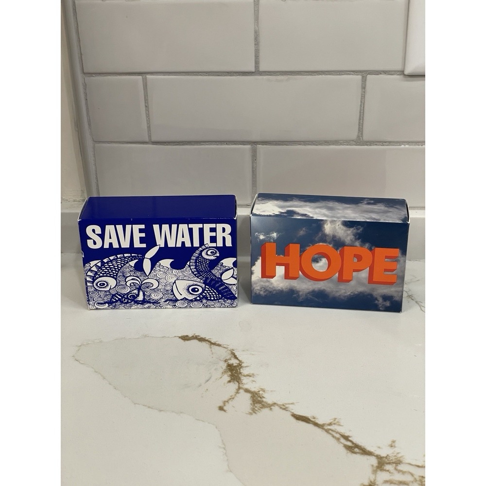 Kalastyle Save Water & Hope Bar Soaps Bath 9 oz Aloe Vera New Box
